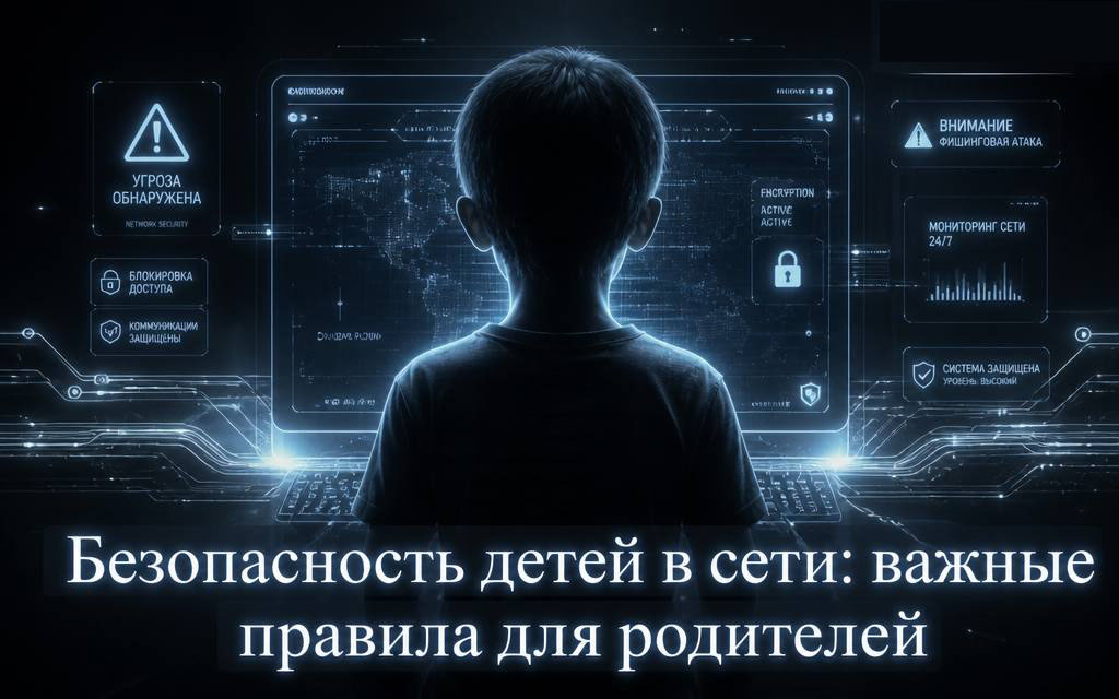 ⭐️Защита детей и подростков в цифровой среде — важная задача для родителей